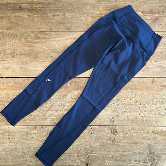 NWT- Fabletics PureLuxe HW Pocket Full length Leggings -DEEP NAVY (27” inseam) - Picture 5 of 12